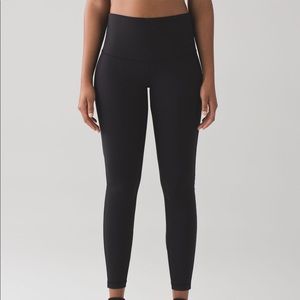Lululemon black size 2 HIGH RISE leggings